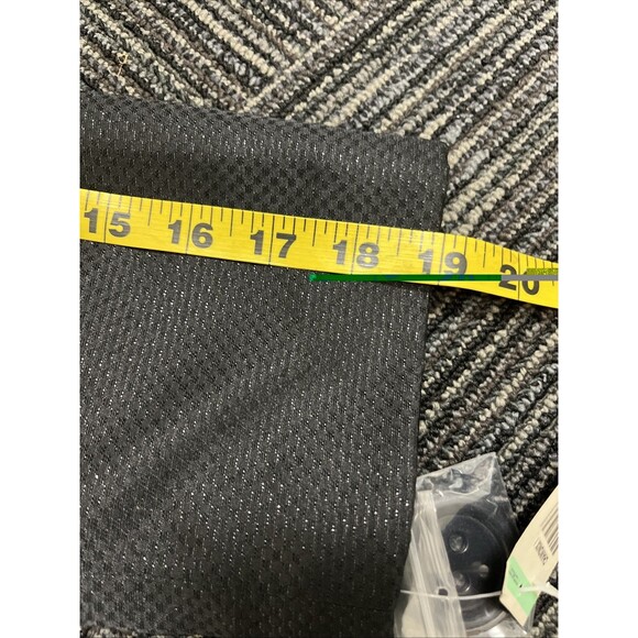 STYLE & CO Women’s Shiny Finish Lined Button Front Swing Jacket Black Size 8 - Picture 10 of 12